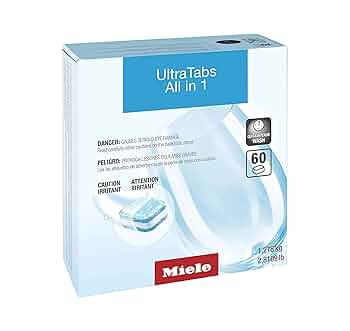Miele ultra tabs  5個セット Amazon.com: Miele UltraTabs All-in-One Dishwasher Detergent